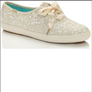 NWT Kate Spade Glitter Keds
